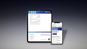 Laboratory-Grown Report Color ID Mockup
