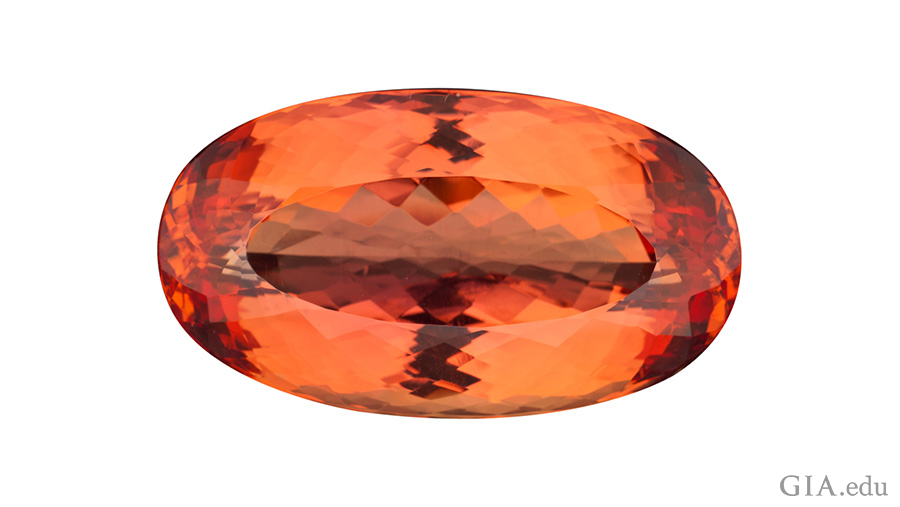 One of the most sought-after November birthstones is this pinkish orange Imperial topaz. One of the most sought-after November birthstones is this pinkish orange Imperial topaz.