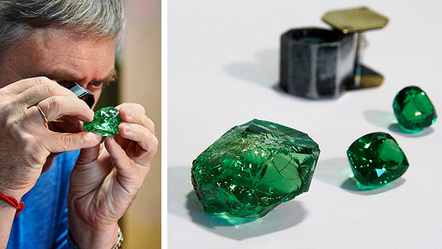 Tuzlukov with Rough and Faceted Stones Tuzlukov with Rough and Faceted Stones