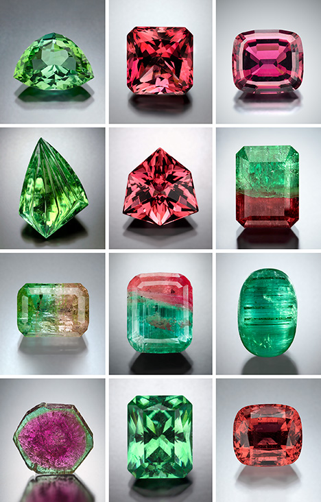 Twelve jewelry designers from all over the U.S. will use these 12 stones in one-of-a-kind jewelry pieces. Twelve jewelry designers from all over the U.S. will use these 12 stones in one-of-a-kind jewelry pieces.