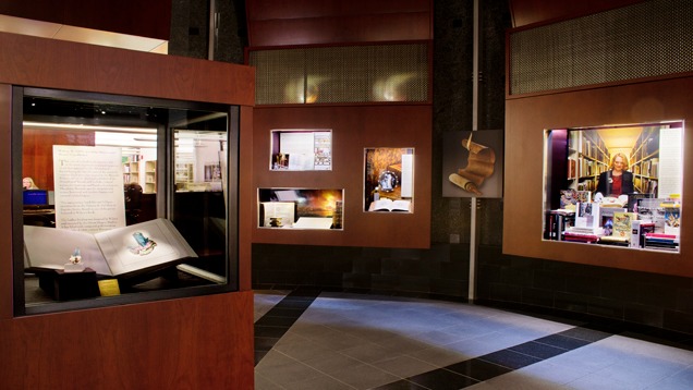 Tablet to Tablet exhibit in the GIA Rotunda Tablet to Tablet exhibit in the GIA Rotunda