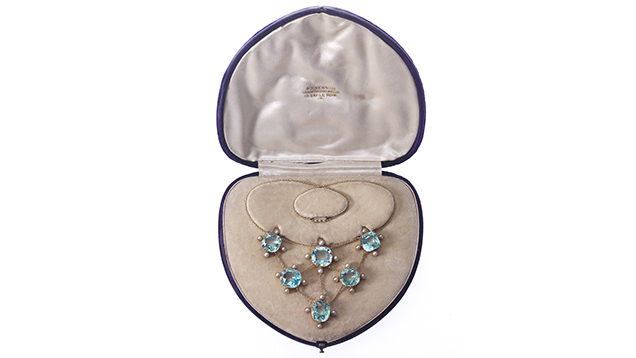 Aquamarine necklace Aquamarine necklace