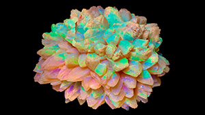 IFigure 1. The Heart of Australia, a 3,510 ct double pseudomorph ikaite-calcite-opal gem specimen, is considered one of the finest ever unearthed. Courtesy of Graeme Dowton. IFigure 1. The Heart of Australia, a 3,510 ct double pseudomorph ikaite-calcite-opal gem specimen, is considered one of the finest ever unearthed. Courtesy of Graeme Dowton.