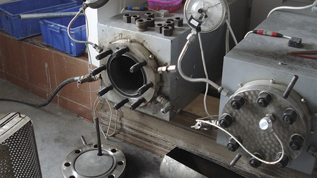 Amber furnace used for heat treating Amber furnace used for heat treating