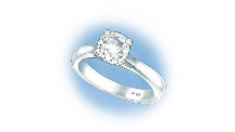 Evaluate the quality of a platinum cobalt ring with no diamonds in the shank that was sized down using a torch. Contains video and illustrations.