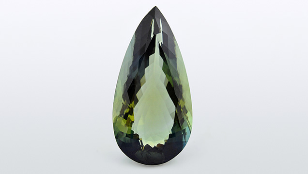 A green-blue specimen was identified as Maxixe-type beryl. A green-blue specimen was identified as Maxixe-type beryl.