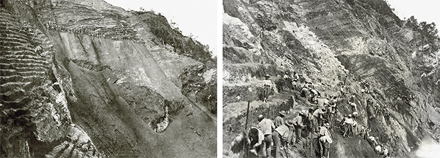 Mining at Chivor in the 1920s Mining at Chivor in the 1920s