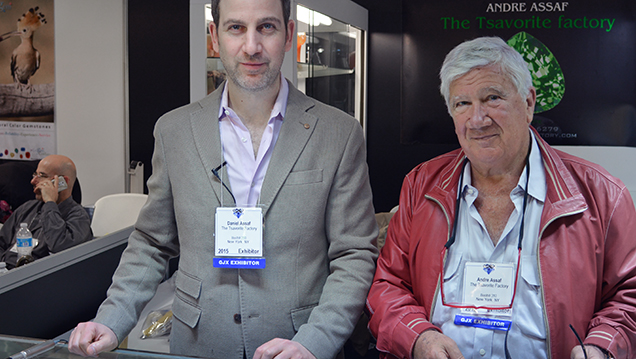 Daniel and Andre Assaf of the Tsavorite Factory Daniel and Andre Assaf of the Tsavorite Factory