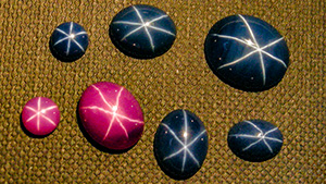 {Dual-Color Double Stars in Ruby, Sapphire, and Quartz: Cause and Historical Account  Karl Schmetzer, Martin P. Steinbach, H. Albert Gilg, and Andrea R. Blake , Jul 31, 2015} - image