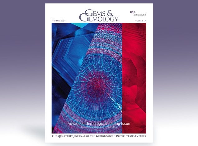 Gems & Gemology Winter 2024 In Brief Gems & Gemology Winter 2024 In Brief