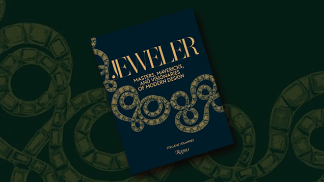 《Jeweler: Masters, Mavericks, and Visionaries of Modern Design》（珠宝商：大师赛、小牛队与现代设计的远见者）书籍封面