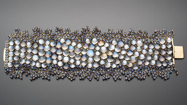 Moon Dance bracelet by Paula Crevoshay. Moon Dance bracelet by Paula Crevoshay.