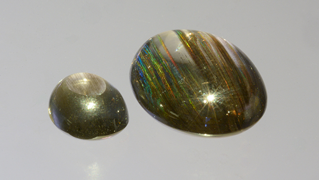 Scapolite cabochons