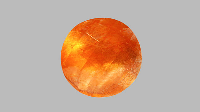 Orange color and aventurescence in scapolite Orange color and aventurescence in scapolite
