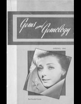 Gems & Gemology, Spring 1963, Vol. 11, No. 1