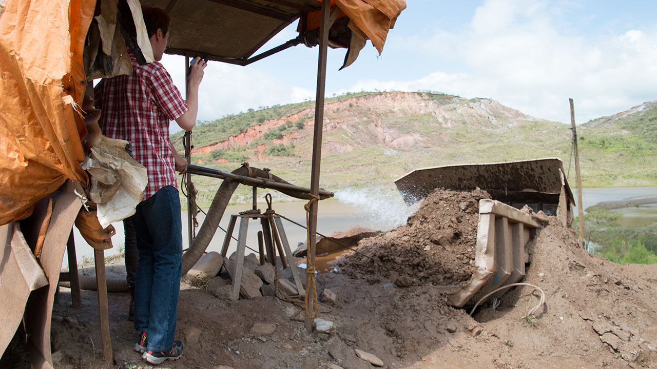 199077-1280x720.jpg. Today, as in the past, hydraulic mining methods are used to wash the topaz-bearing ore. Photo courtesy Sonja Kreis Unique Jewelry.
