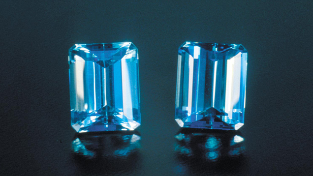 Emerald(エメラルド)カットのアクアマリン Emerald(エメラルド)カットのアクアマリン