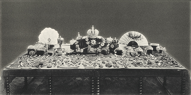 Russian crown jewels assembled in 1925 Russian crown jewels assembled in 1925