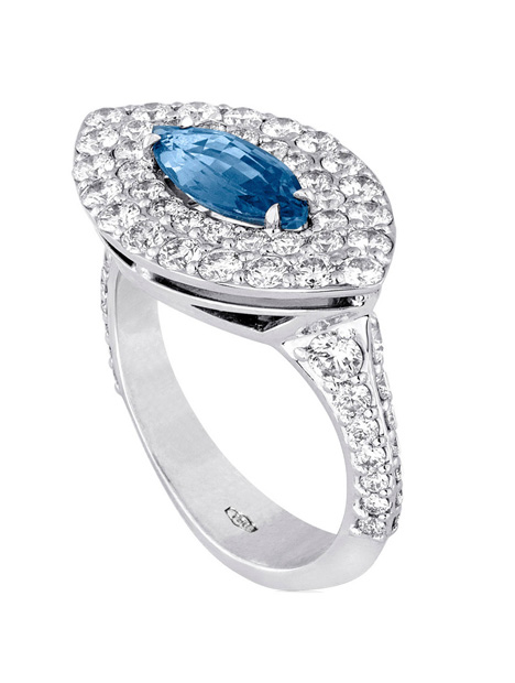 1.02 cts marquis-shaped untreated sapphire 1.02 cts marquis-shaped untreated sapphire