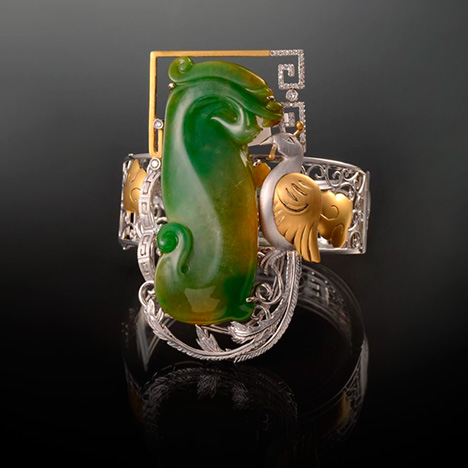 Dragon and phoenix ring Dragon and phoenix ring
