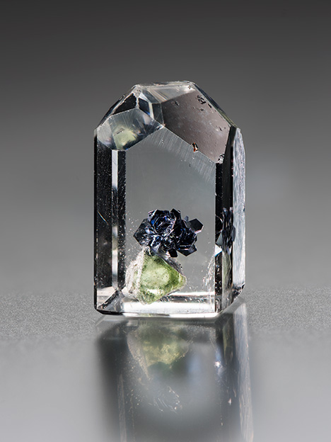 Topaz with mystery inclusion. Topaz with mystery inclusion.