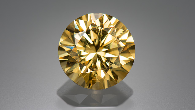 Faceted scheelite Faceted scheelite
