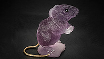 Amethyst mouse by Gerd and Patrick Dreher.