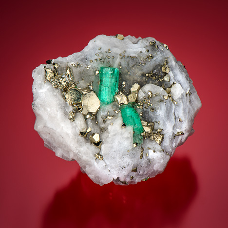 Emerald specimen from Chivor, Colombia Emerald specimen from Chivor, Colombia