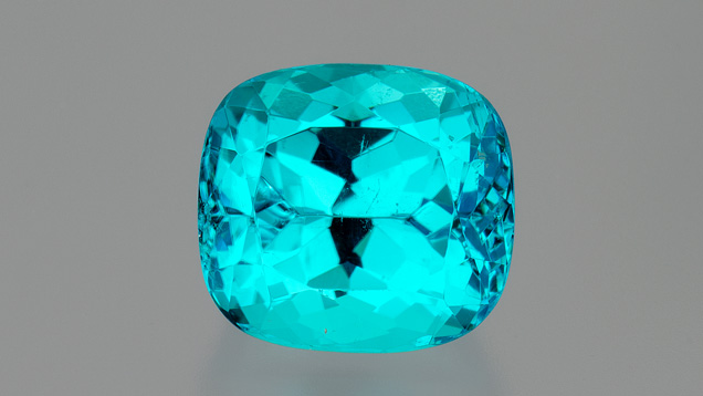 A 2.87 ct Paraíba tourmaline from Brazil A 2.87 ct Paraíba tourmaline from Brazil
