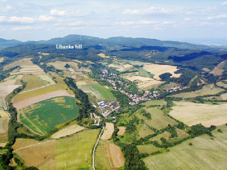 Figure 3. Aerial view of Červenica village. Photo by Igor Pap. Figure 3. Aerial view of Červenica village. Photo by Igor Pap.