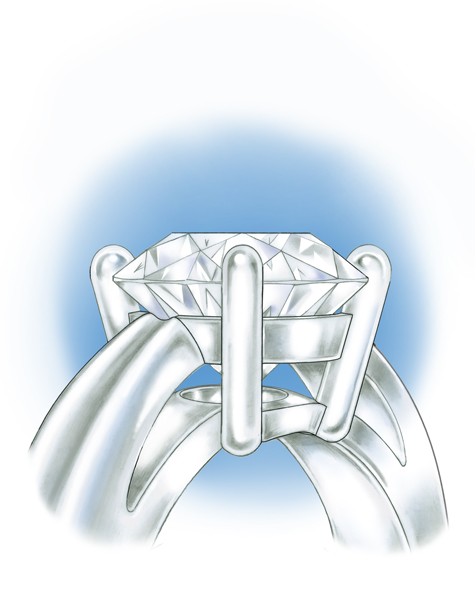 Quality Assurance Benchmarks highlight workmanship of semi-finished and finished platinum jewelry. Consumers are more satisfied with their jewelry when diamonds or other stones do not loosen or become dislodged. These two examples illustrate methods for evaluating the quality and durability of platinum prongs and settings. Quality Assurance Benchmarks highlight workmanship of semi-finished and finished platinum jewelry. Consumers are more satisfied with their jewelry when diamonds or other stones do not loosen or become dislodged. These two examples illustrate methods for evaluating the quality and durability of platinum prongs and settings.