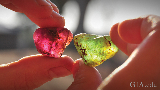 Colored Stones Hero