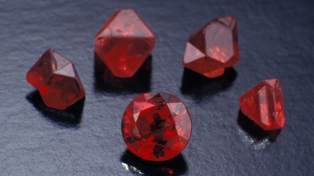 Fashioned and Rough Spinel