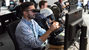 Researched looking through microscope at the GIA Carlsbad grading lab