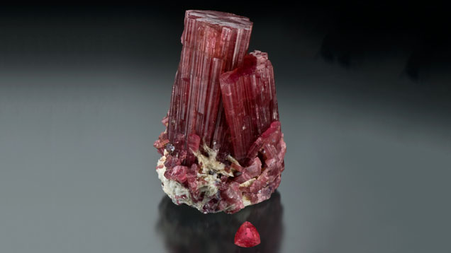 Rubellite Tourmaline Crystal