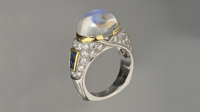 Moonstone Ring