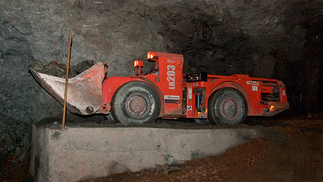 Loading the Ore