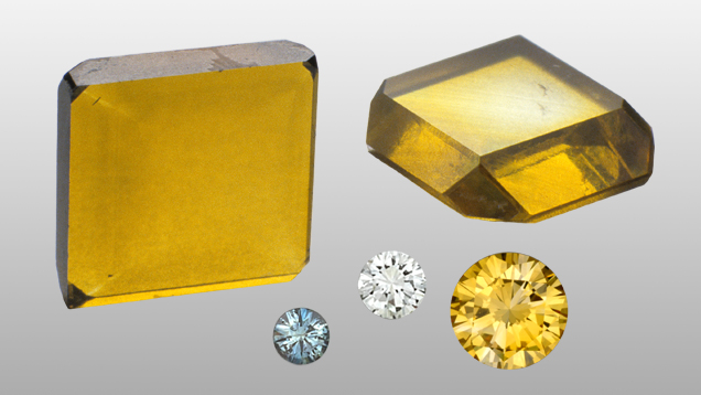 HPHT synthetic diamonds