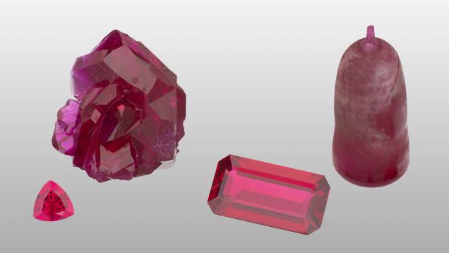 Synthetic rubies