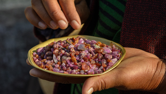 Open-air Mogok Market