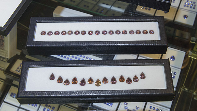 Heated Tanzanian zircons