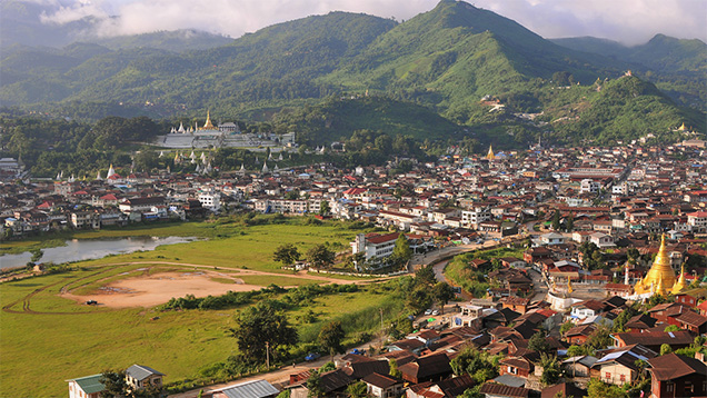 View of Mogok