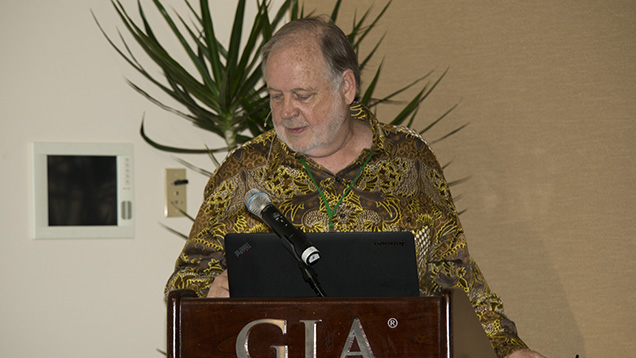 William Skip Simmons at the 2014 Sinkankas Symposium