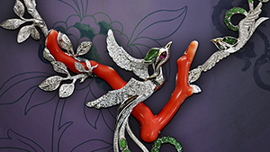 Lao Feng Xiang Jewellery: “Harmonic Couple: Luan and Phoenix”