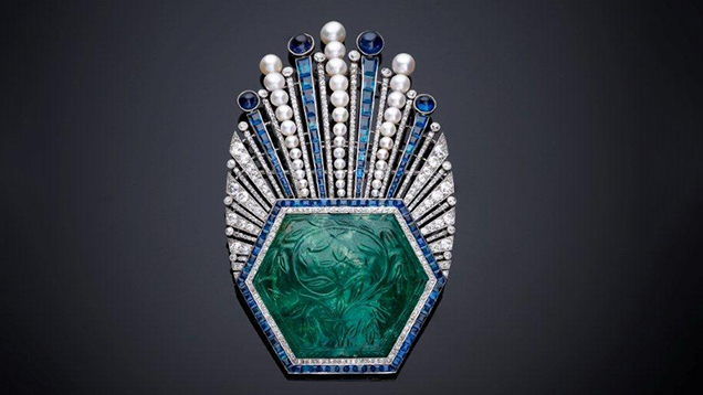 French designer Paul Iribe’s aigrette, circa 1910