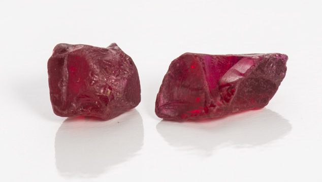 Ruby Rough Samples