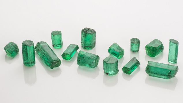 Zambian emeralds from the Kagem mine