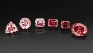 Argyle pink diamonds