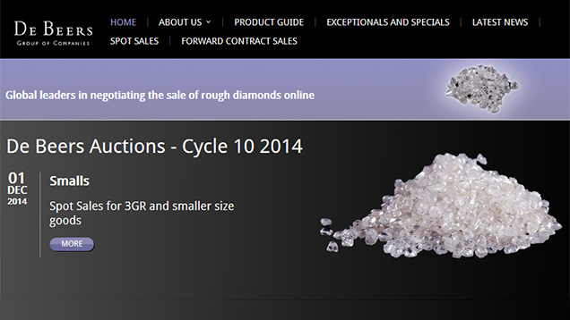 De Beers Diamond Auctions