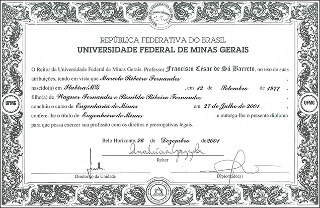 Marcelo’s Diploma